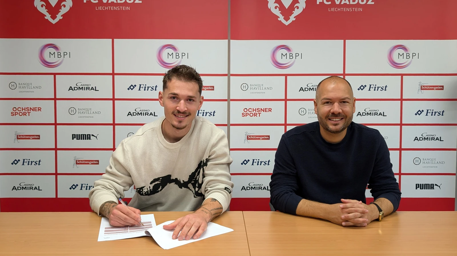 FC Vaduz verpflichtet Verteidiger Nicolas Keckeisen, © FC Vaduz FC Vaduz verpflichtet Verteidiger Nicolas Keckeisen, © FC Vaduz