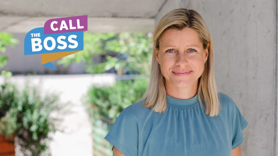 Call the Boss mit Beatrix Schilling, © shn.ch Call the Boss mit Beatrix Schilling, © shn.ch