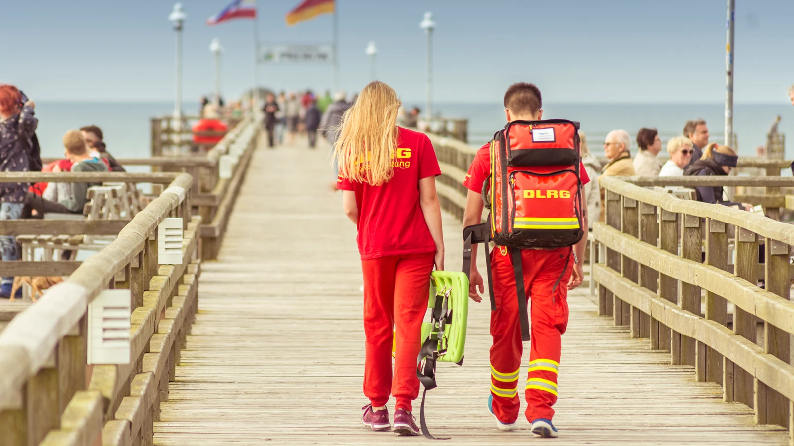 Rettungsschwimmer der DLRG starten an den Küsten in die Wachsaison, © Foto: DLRG Rettungsschwimmer der DLRG starten an den Küsten in die Wachsaison, © Foto: DLRG