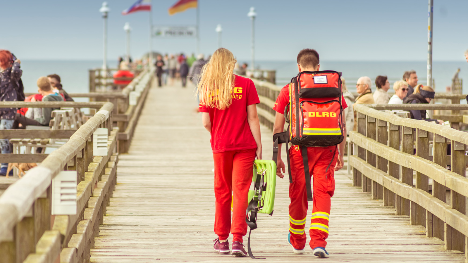 Rettungsschwimmer der DLRG starten an den Küsten in die Wachsaison, © Foto: DLRG