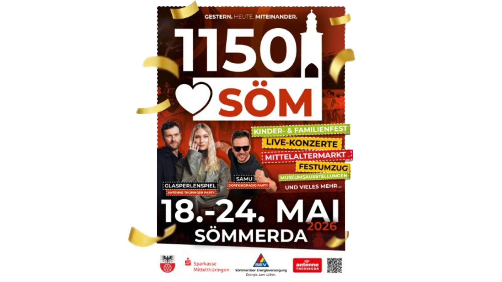 Radio TEDDY vor Ort bei 1150 Jahre Sömmerda