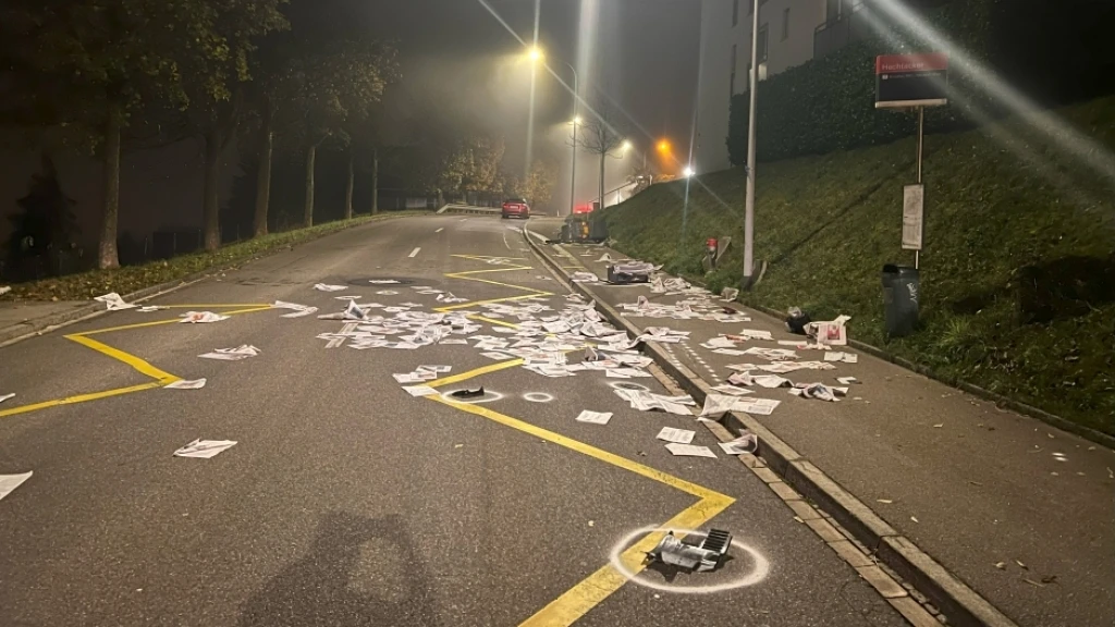 Autofahrer kracht in Fahrzeug von Zeitungszusteller, © Stadtpolizei St. Gallen Autofahrer kracht in Fahrzeug von Zeitungszusteller, © Stadtpolizei St. Gallen