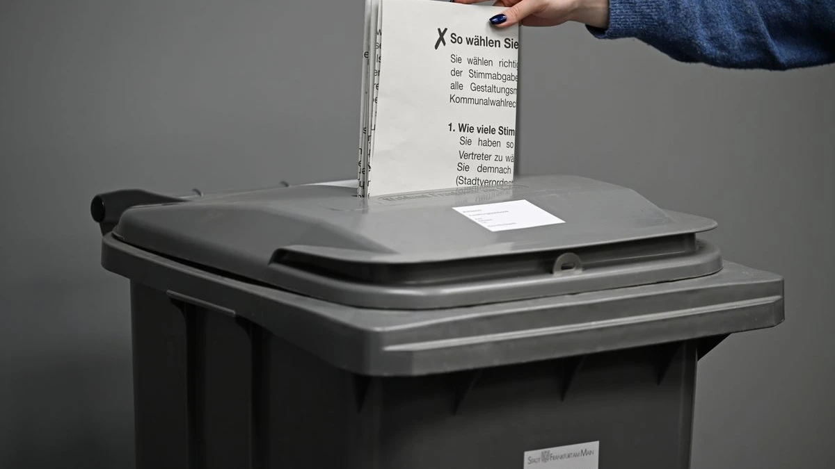 Hessen’de 15 Mart’ta sandıkta önemli yerel kararlar!, © Michael Brandt/dpa Hessen’de 15 Mart’ta sandıkta önemli yerel kararlar!, © Michael Brandt/dpa