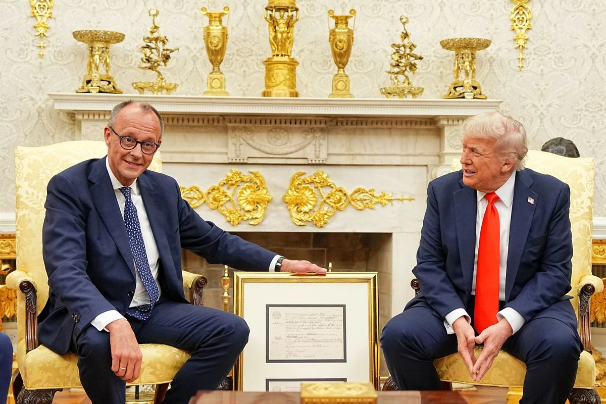 Başbakan Merz, Washington’da Trump ile Görüşüyor: Gündemde İran Savaşı!, © Michael Kappeler/dpa Başbakan Merz, Washington’da Trump ile Görüşüyor: Gündemde İran Savaşı!, © Michael Kappeler/dpa