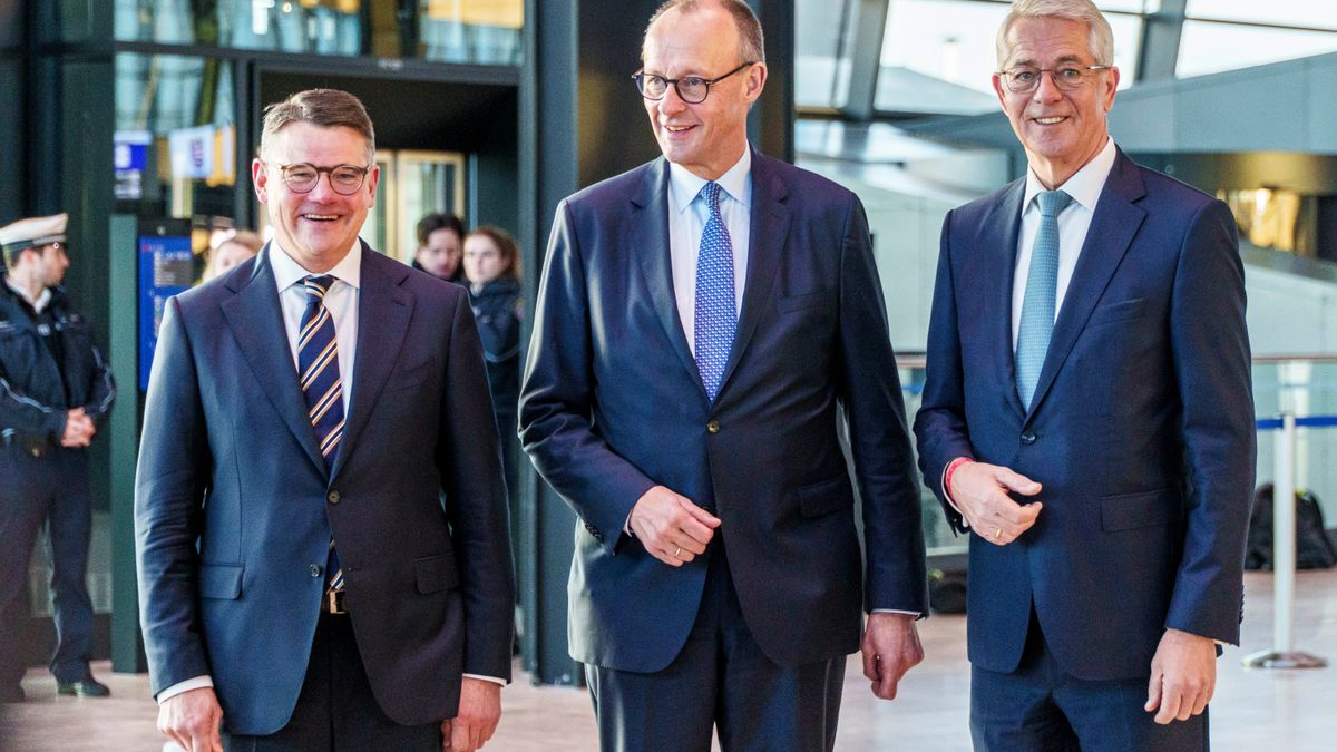 Başbakan Merz’den Hessen’e Resmi İlk Ziyaret!, © Andreas Arnold/dpa