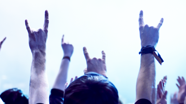 Publikum Rockkonzert, © Shutterstock