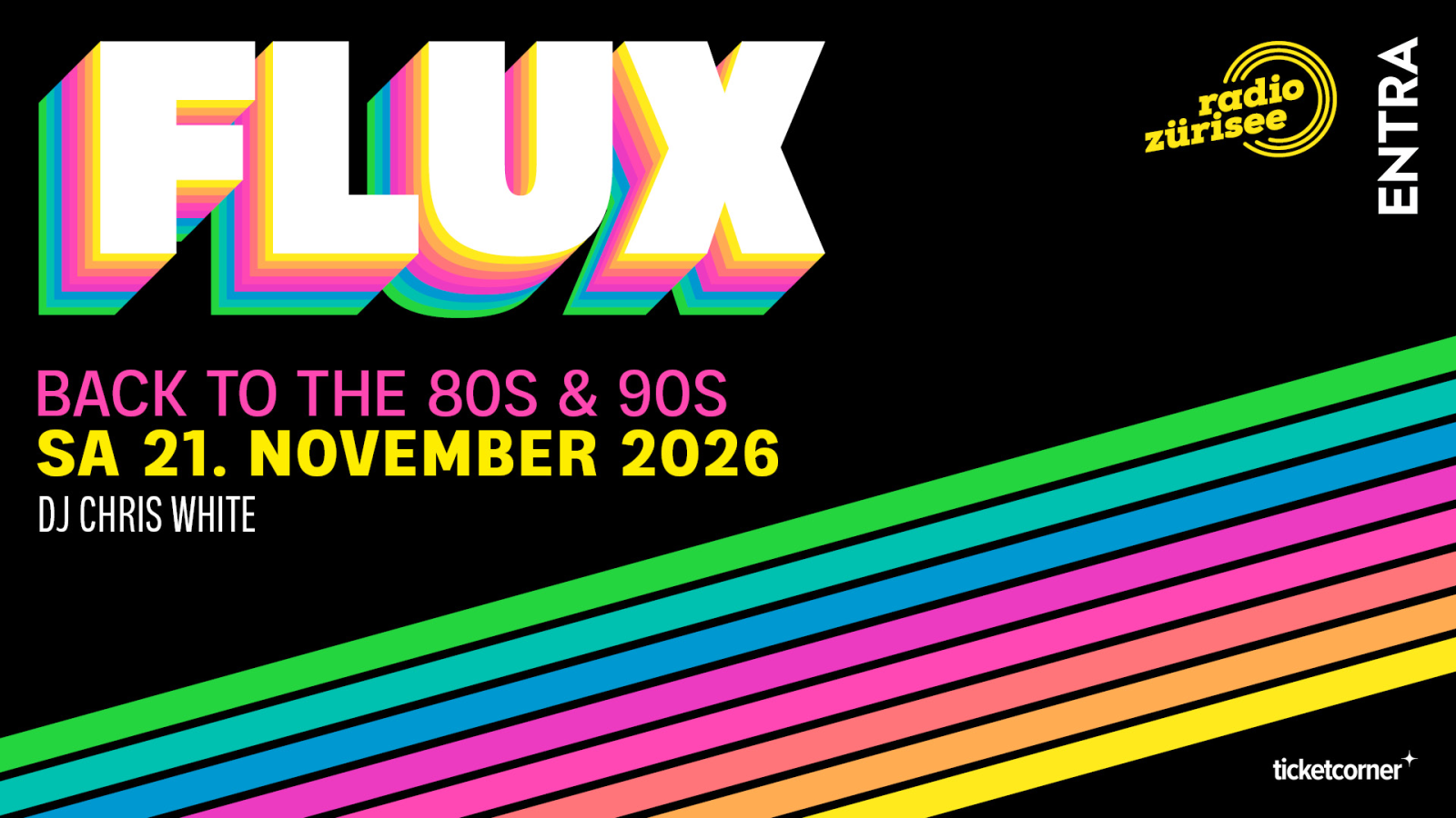 FLUX – Back to the 80s & 90s, © Radio Zürisee