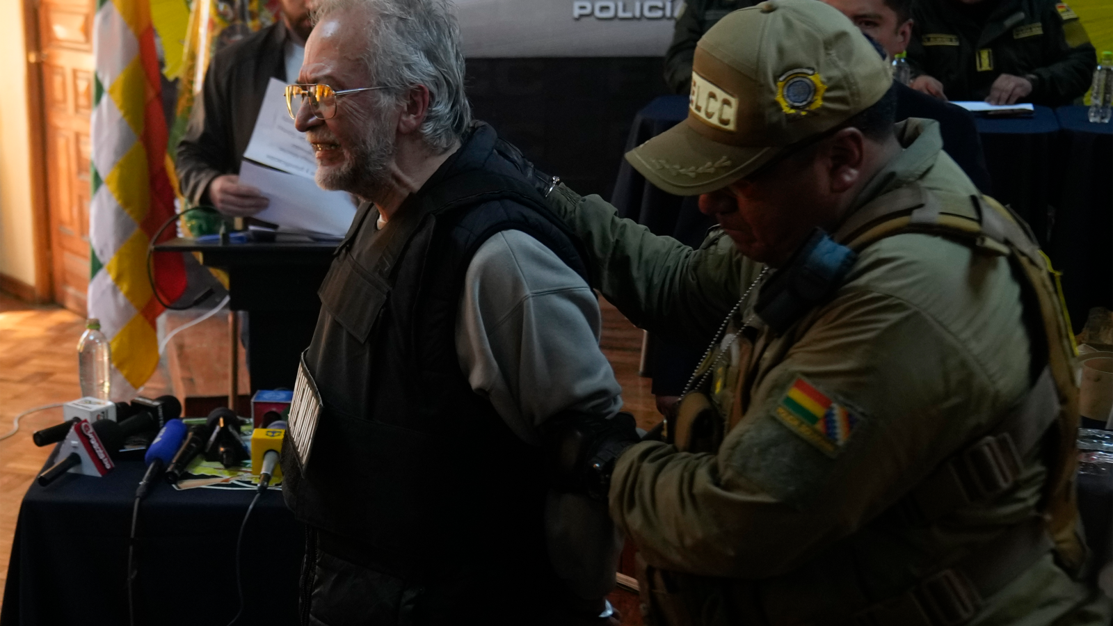 17 Militärs in Bolivien festgenommen, © Keystone / AP / Juan Karita