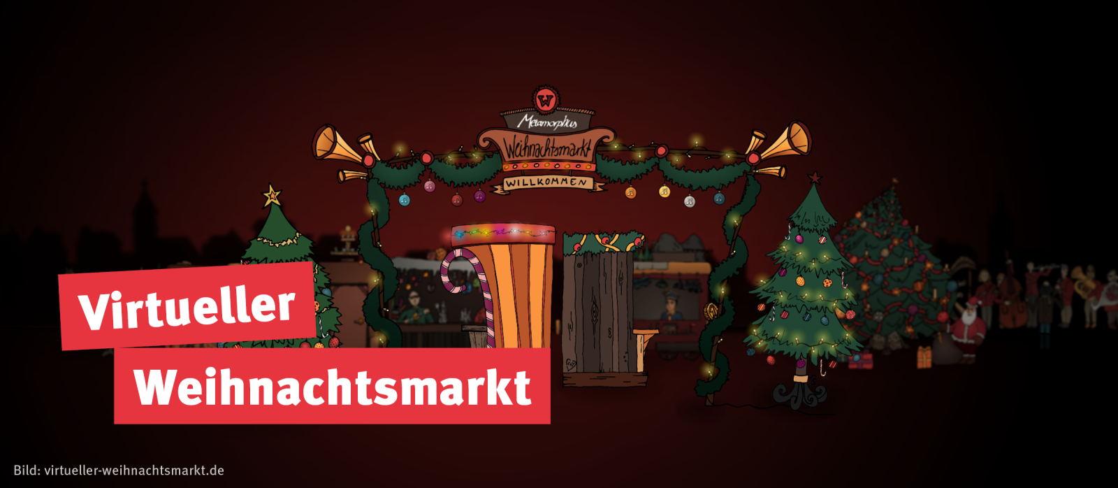 Virtueller Weihnachtsmarkt