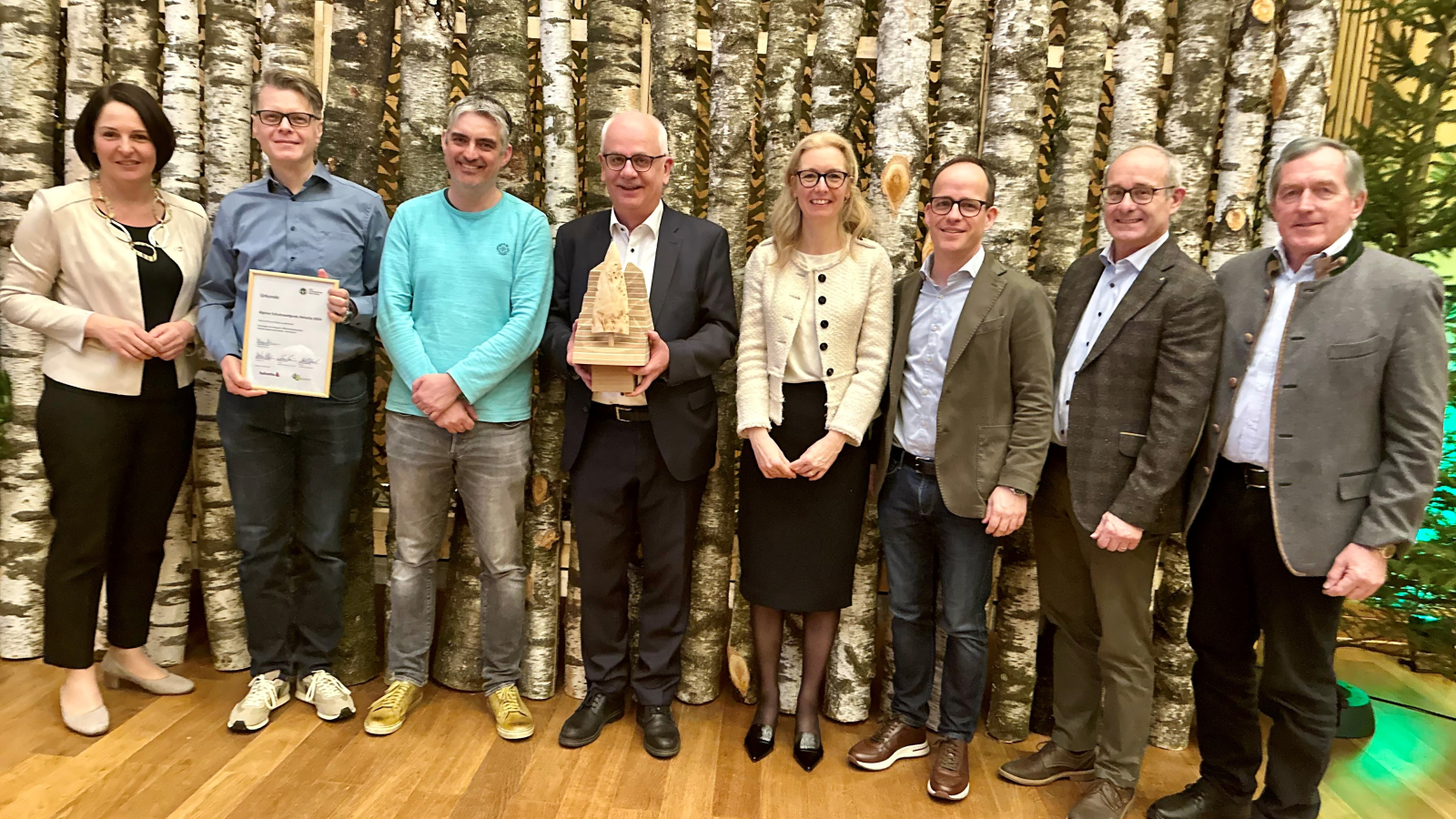 Schaaner Waldlehrpfad gewinnt Schutzwald Preis, © Radio Liechtenstein