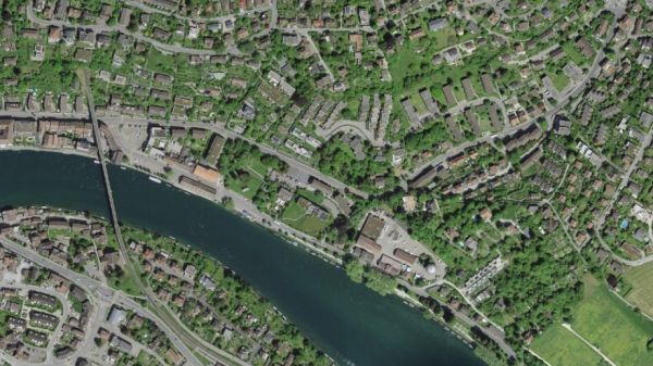 Rheinufer: Ja zum Gegenvorschlag mit 69 Prozent, © GIS SH