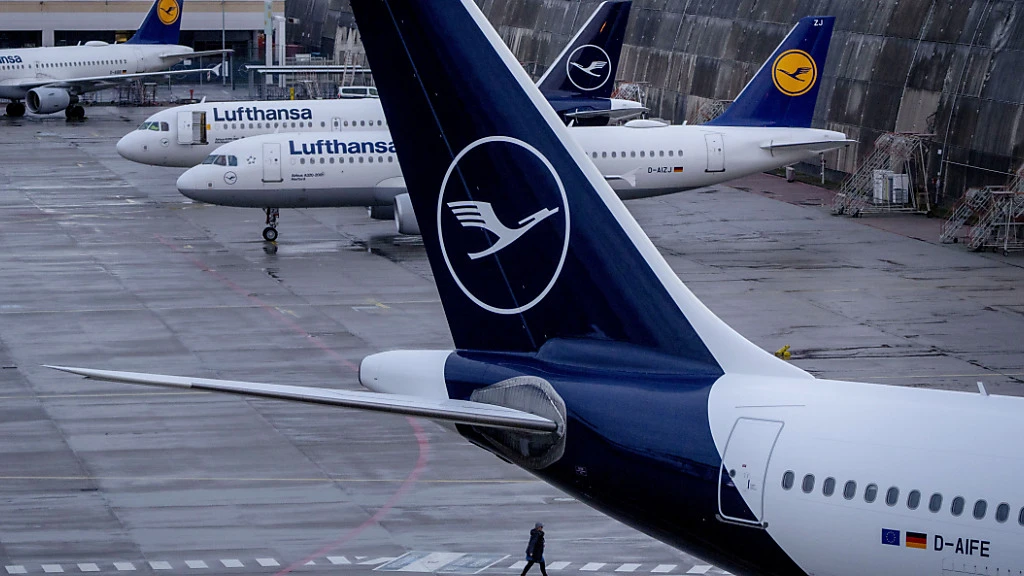Verdi-Warnstreik bei Lufthansa angelaufen, © Keystone / SDA / Symbolbild Verdi-Warnstreik bei Lufthansa angelaufen, © Keystone / SDA / Symbolbild