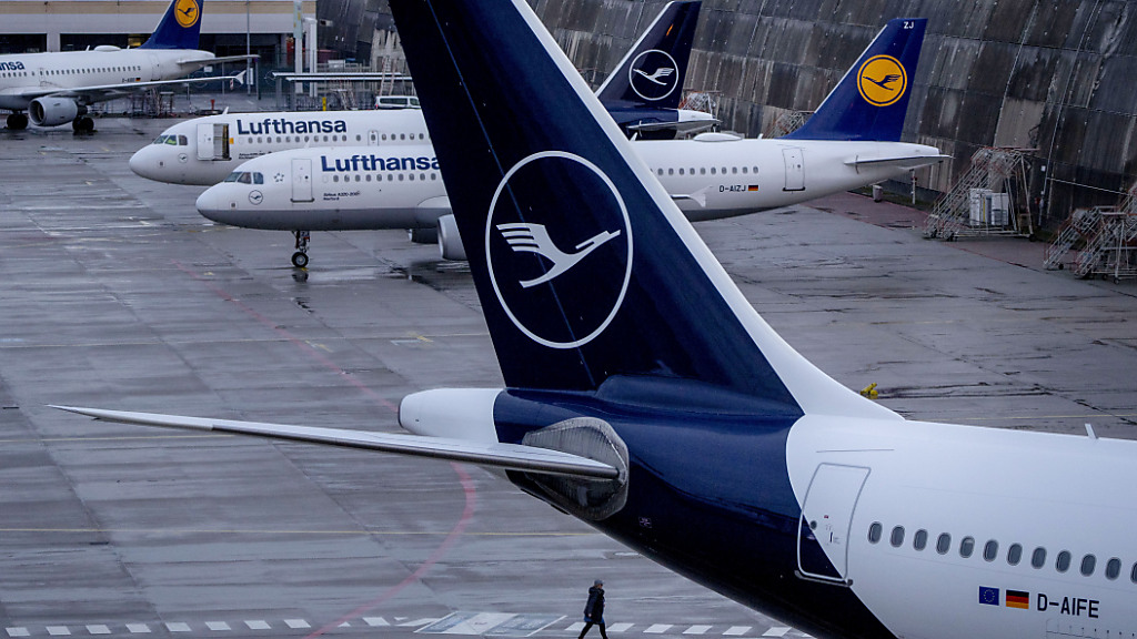 Verdi-Warnstreik bei Lufthansa angelaufen, © Keystone / SDA / Symbolbild