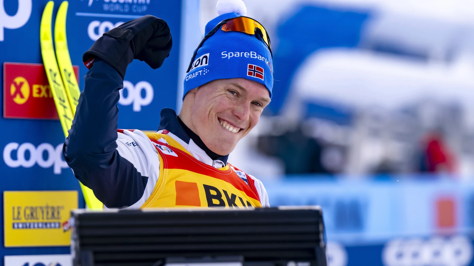 Schweizer Langläufer in Davos zurück, © Keystone Schweizer Langläufer in Davos zurück, © Keystone