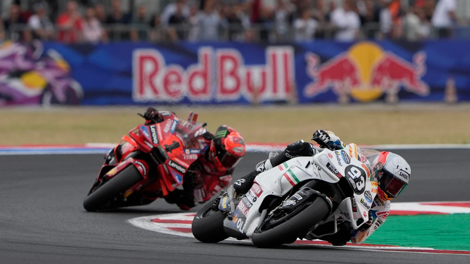 Motorrad: Marc Marquez gewinnt auch in Misano, © Keystone Motorrad: Marc Marquez gewinnt auch in Misano, © Keystone