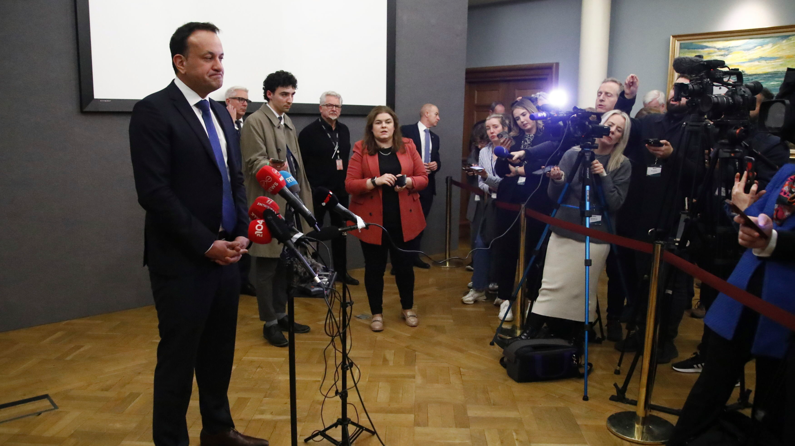 Keine Verfassungsänderung in Irland, © Damien Storan/PA via AP