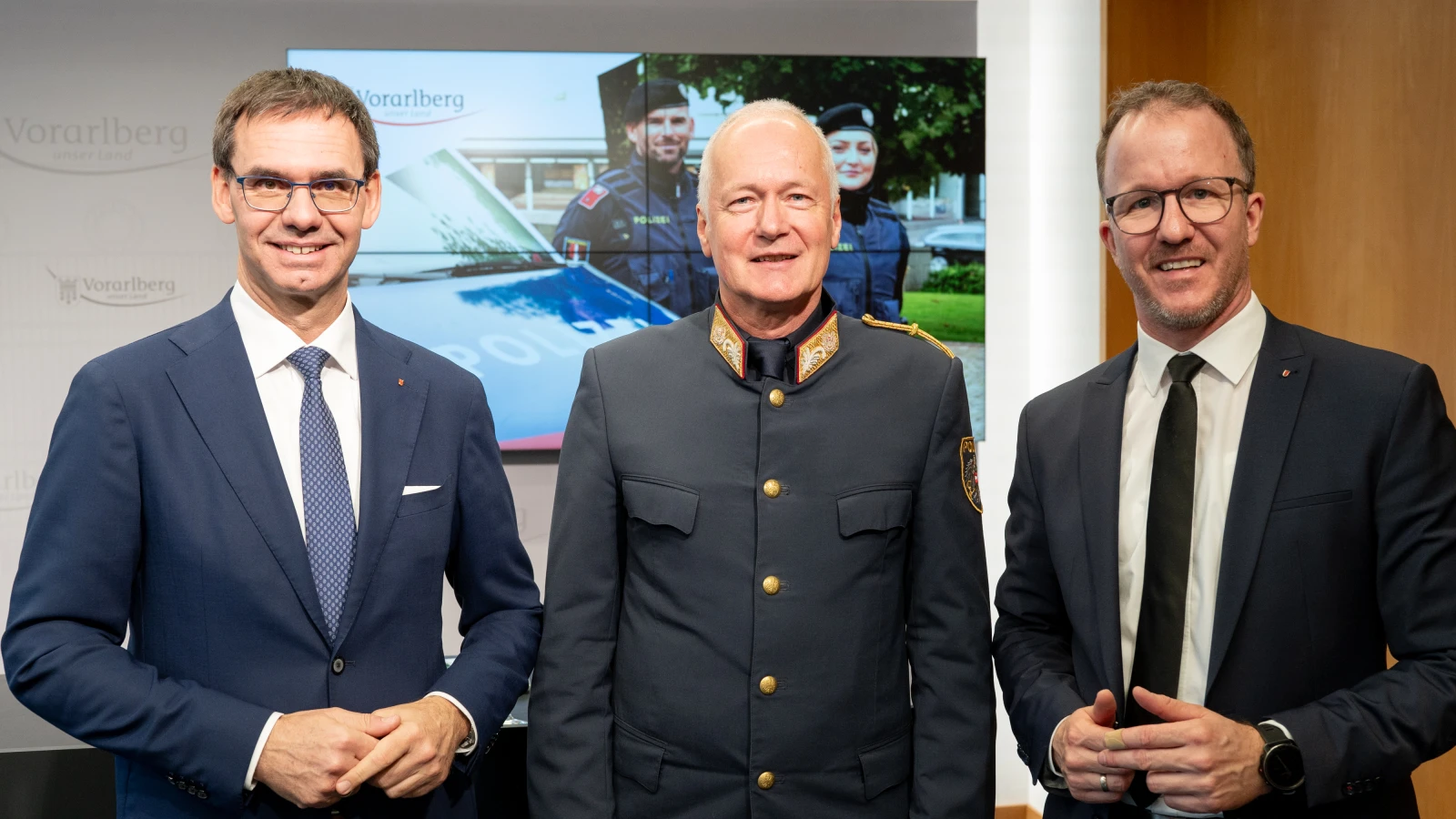 Massnahmenpaket zur Attraktivierung des Polizeiberufs, © © Land Vorarlberg/A.Serra Massnahmenpaket zur Attraktivierung des Polizeiberufs, © © Land Vorarlberg/A.Serra