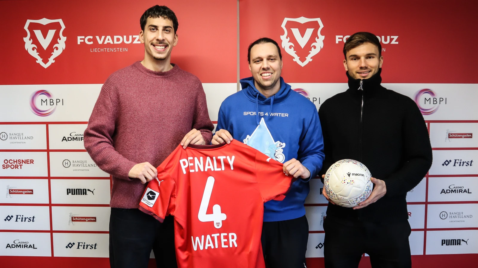 FC Vaduz unterstützt Projekt «Sports 4 Water», © FC Vaduz FC Vaduz unterstützt Projekt «Sports 4 Water», © FC Vaduz