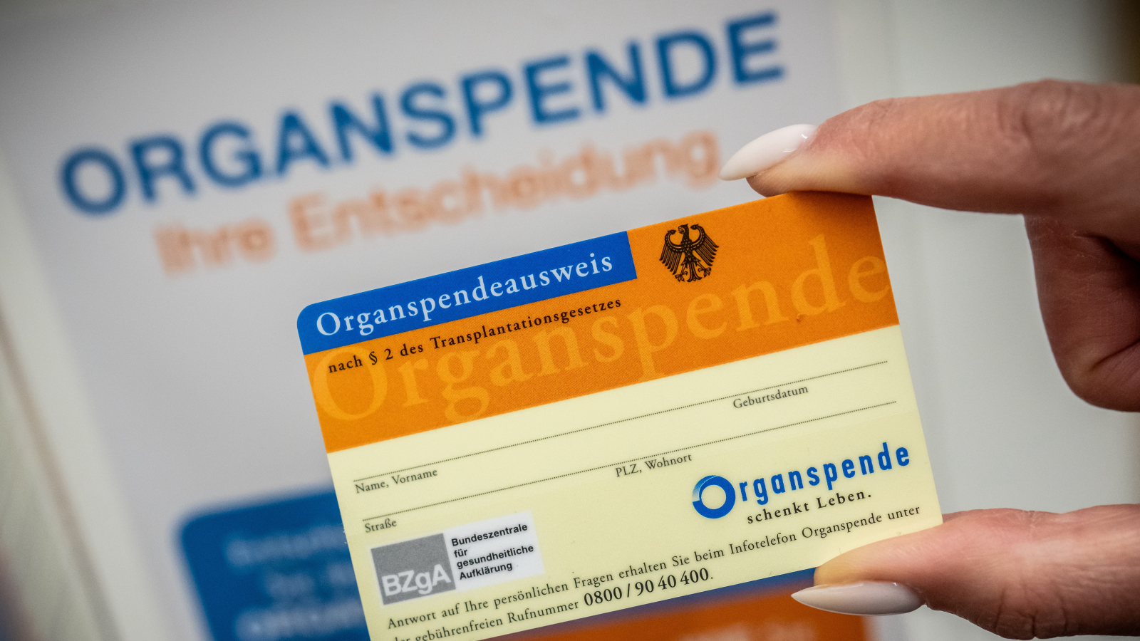 Nina Warken’den Organ Bağışı Çağrısı!, © dpa