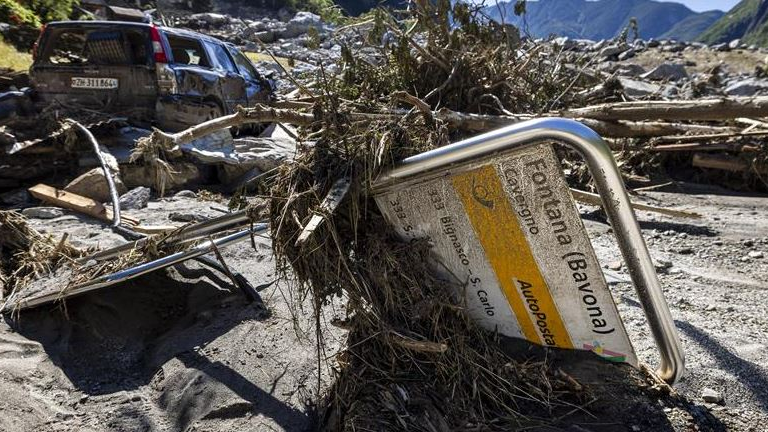 Im Maggiatal leisteten 405 Zivilschützer Dienst, © Keystone/Michael Buholzer