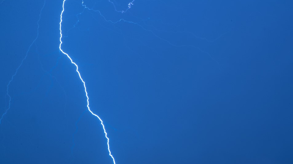 Stromunterbruch durch Blitzeinschlag, © Keystone-SDA