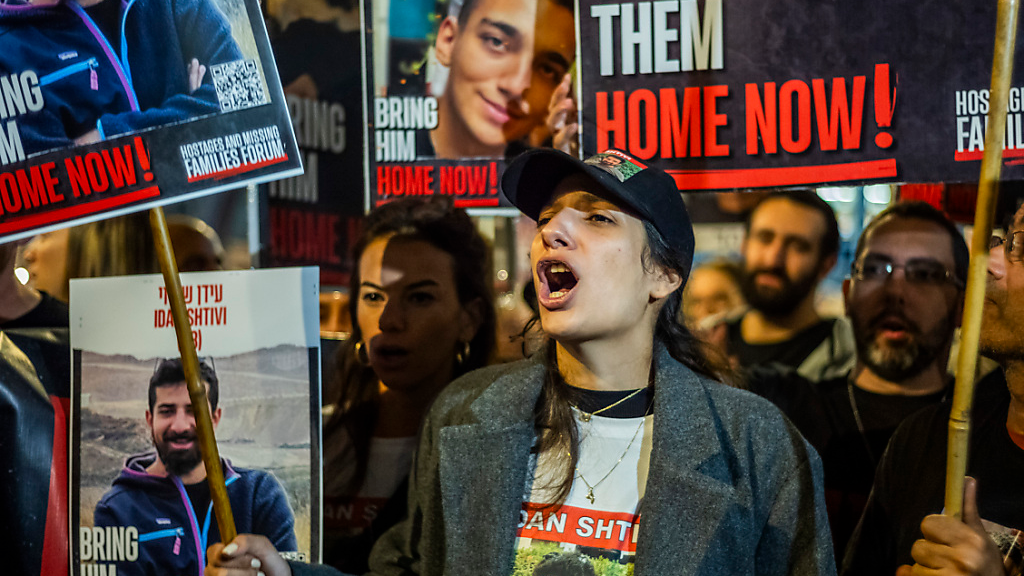 Angehörige von Geiseln wollen Hamas-Anführer verklagen, © Keystone/SDA