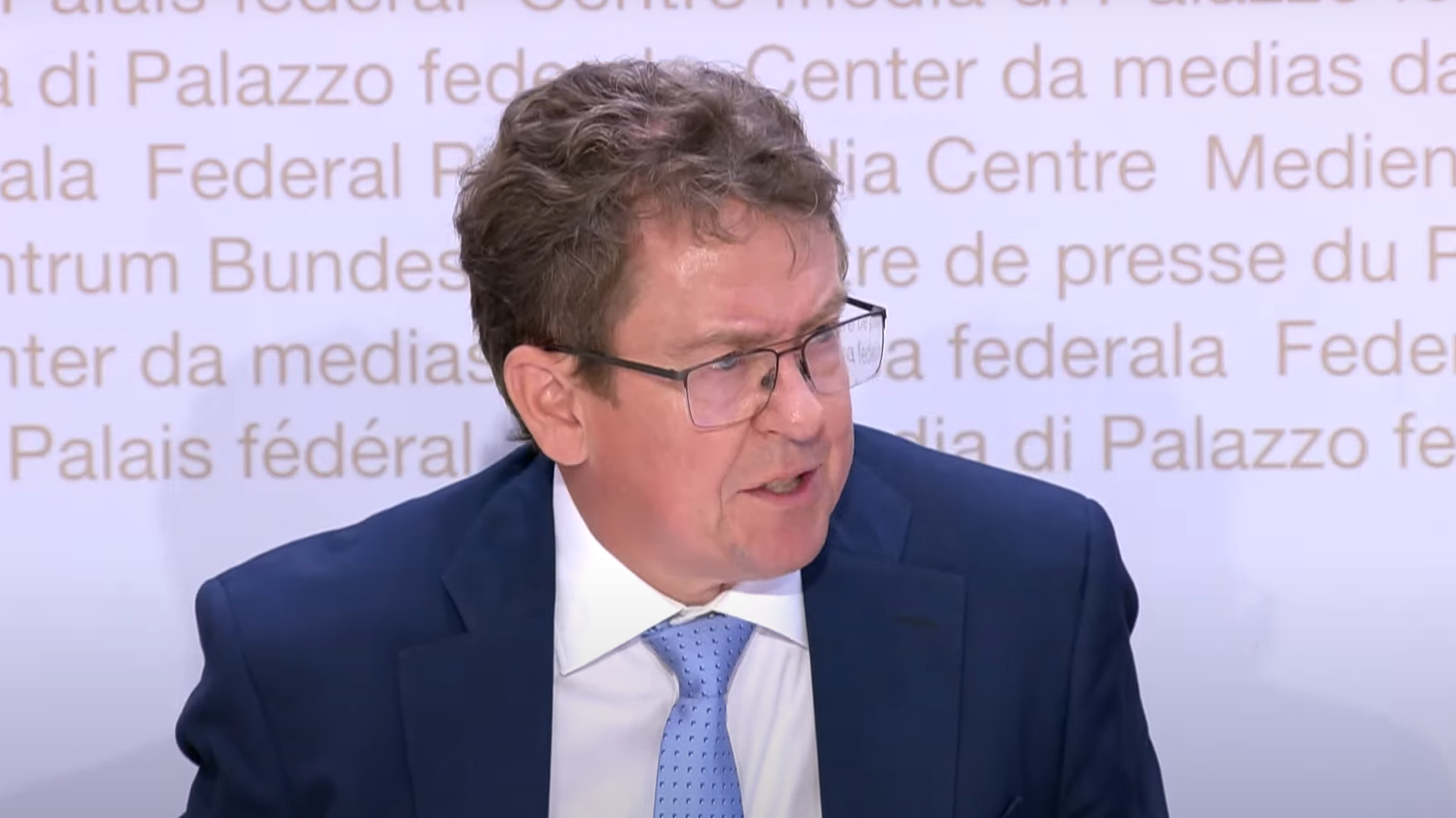 Umweltminister Rösti begründet Nein zur Biodiversitätsinitiative, © Der Schweizerische Bundesrat (Screenshot)