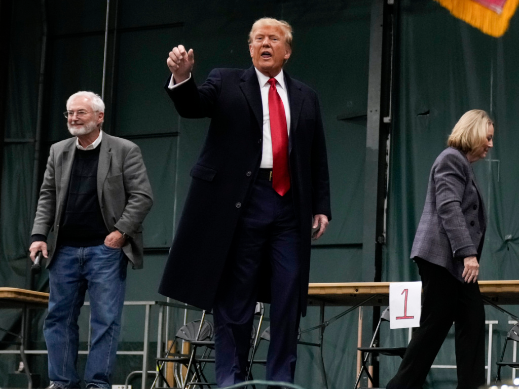 Trump gewinnt Vorwahl der Republikaner im US-Bundesstaat Iowa, © Andrew Harnik/AP