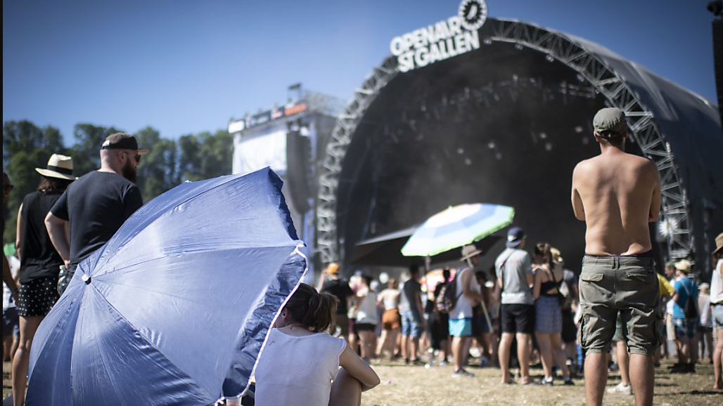 12 weitere Bands bei Openair St. Gallen, ©  Keystone-SDA Archivbild