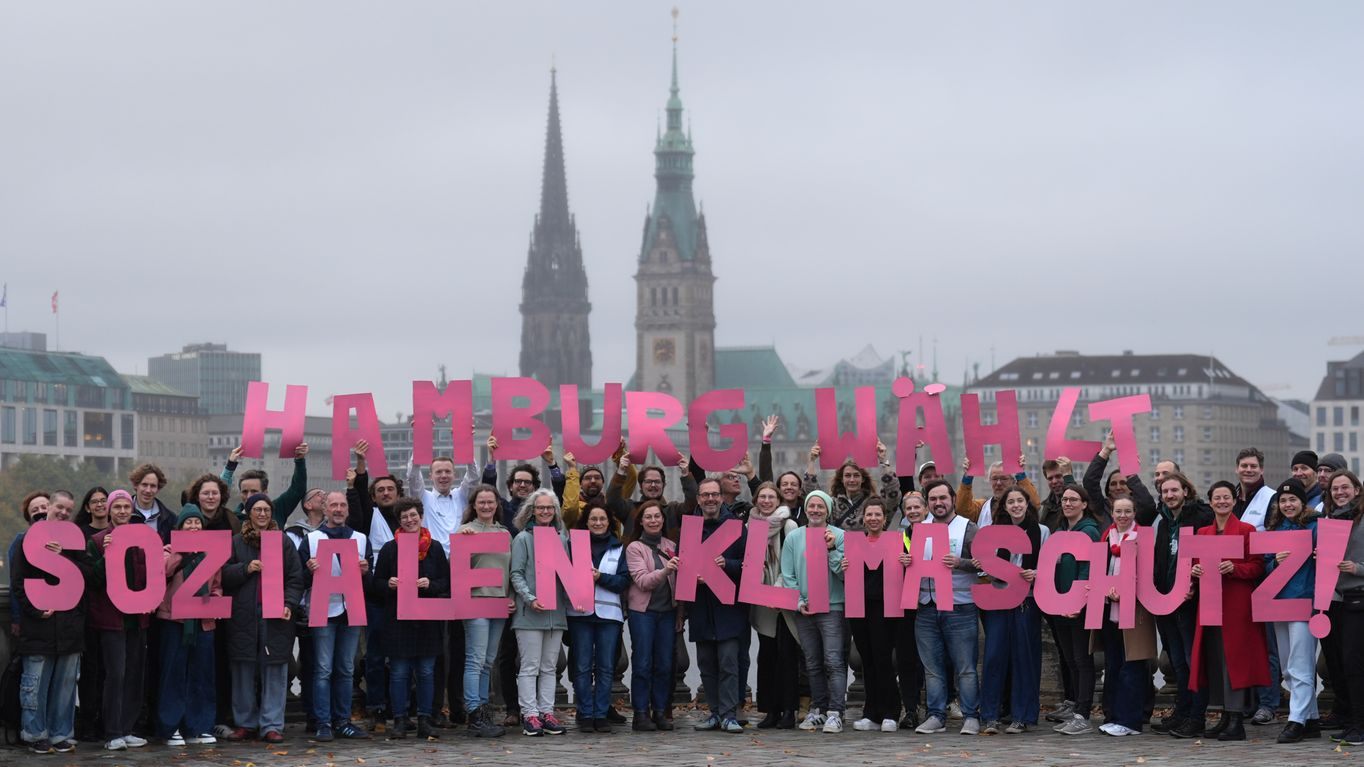 Hamburg 2040’a Kadar Fosil Enerjiyi Bırakıyor!, © Marcus Brandt/dpa