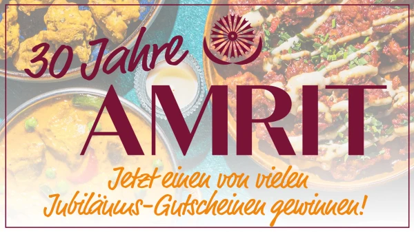 AMRIT wird 30 Jahre alt AMRIT wird 30 Jahre alt