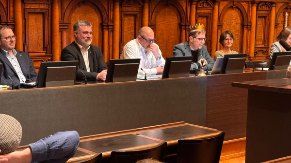 Christoph Hak freut sich auf sein Jahr als Ratspräsident des Grossen Stadtrates, © Radio Munot