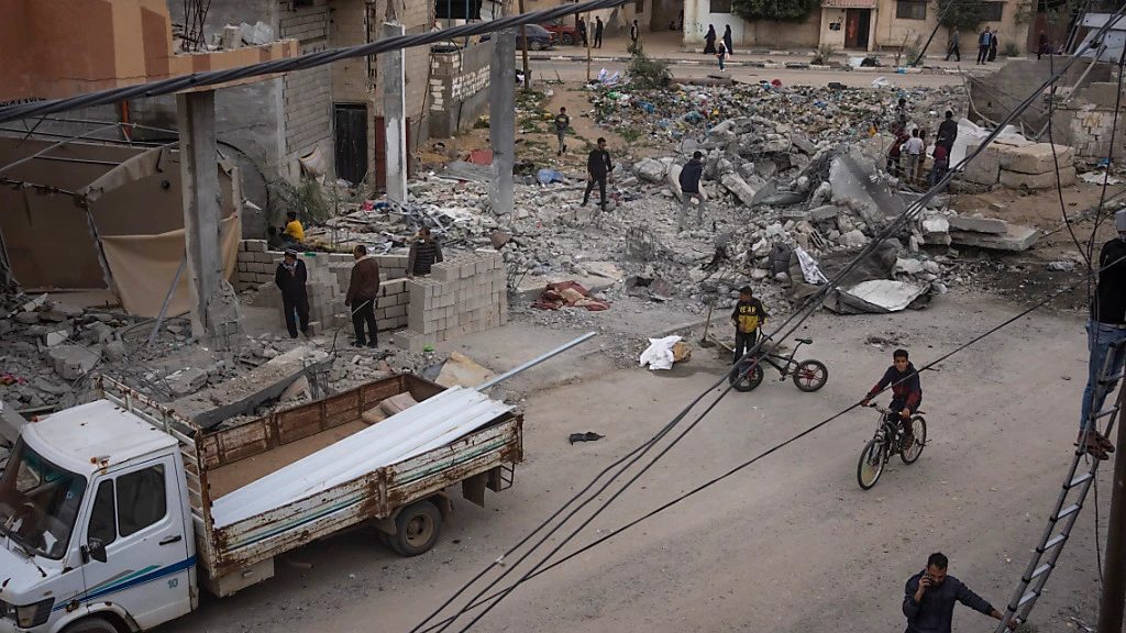 USA warnen Israel vor Bodenoffensive in Rafah, © Fatima Shbair/AP/dpa USA warnen Israel vor Bodenoffensive in Rafah, © Fatima Shbair/AP/dpa