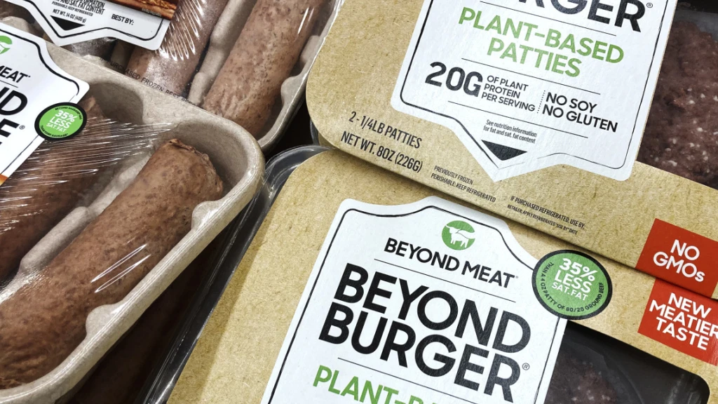 Quartalszahlen lassen Aktie von Beyond Meat hochspringen, © Keystone / SDA / Archivbild Quartalszahlen lassen Aktie von Beyond Meat hochspringen, © Keystone / SDA / Archivbild