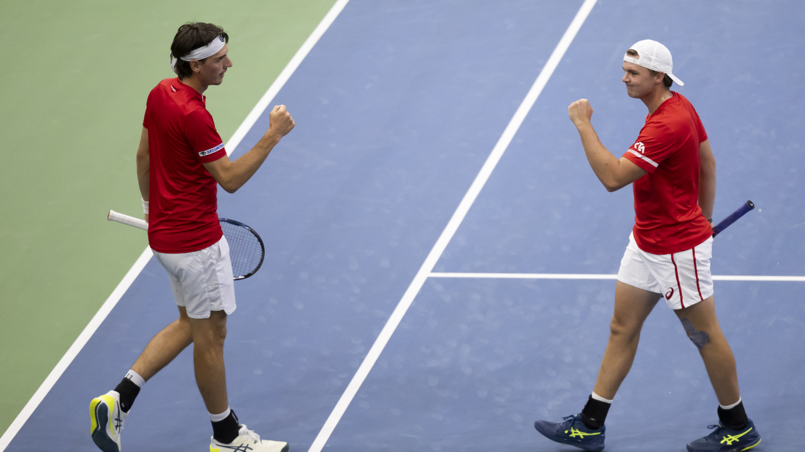 Schweizer bleiben im Daviscup erstklassig, © Keystone