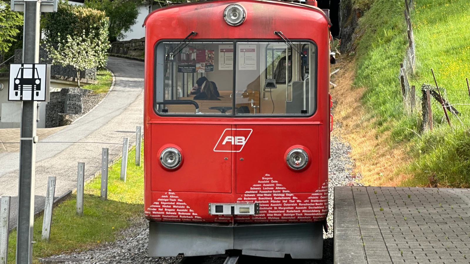 Rheineck-Walzenhausen testet führerlosen Betrieb, © Appenzeller Bahnen Rheineck-Walzenhausen testet führerlosen Betrieb, © Appenzeller Bahnen