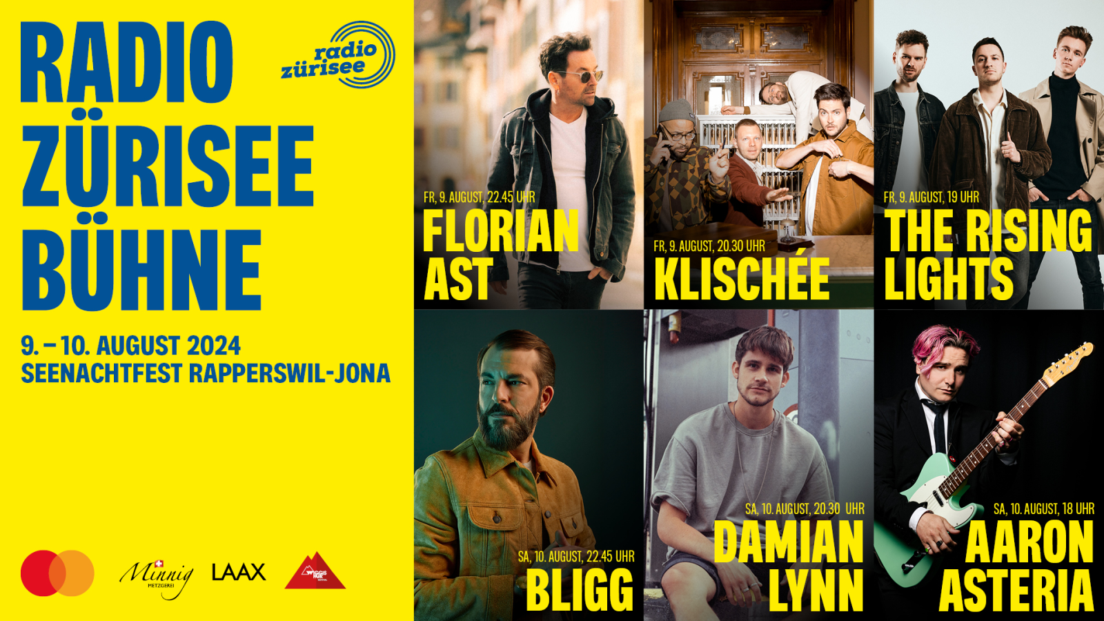 Radio Zürisee Bühne am Seenachtfest Rapperswil-Jona, © Radio Zürisee AG