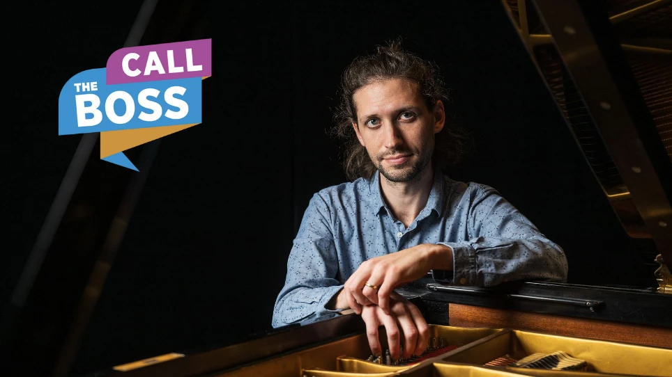 Joscha Schraff bei Call the Boss, © shn.ch Joscha Schraff bei Call the Boss, © shn.ch