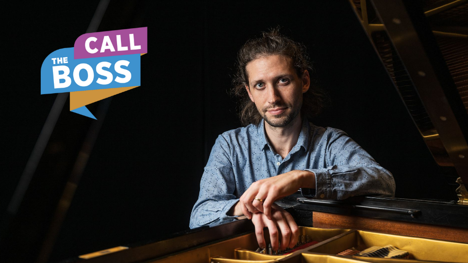 Joscha Schraff bei Call the Boss, © shn.ch