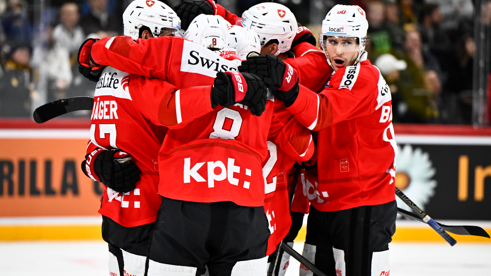 Schweiz bezwingt Schweden nach Rückstand, © KEYSTONE  EPA TT NEWS AGENCY Byline CHRISTINE OLSSON