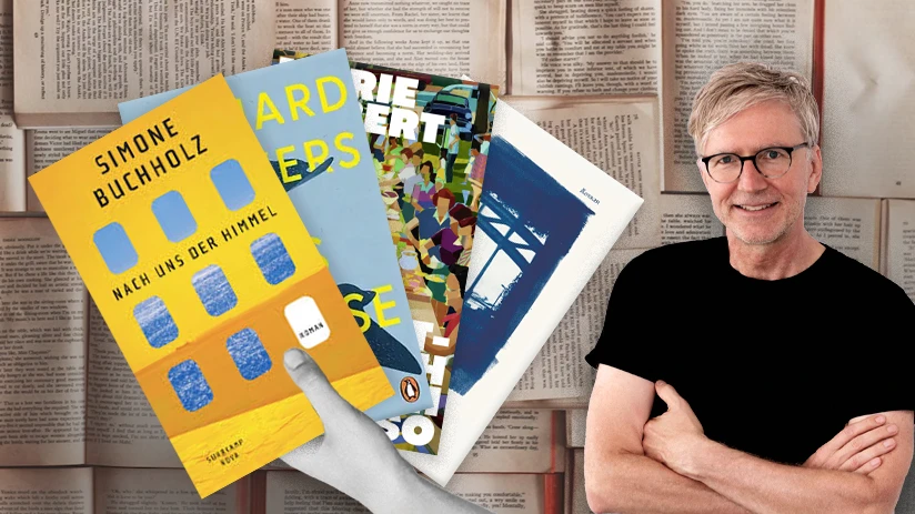 © 'Nach uns der Himmel' (Suhrkamp Verlag), 'Das große Spiel' (Penguin), 'Eigentlich bin ich nicht so' (Rowohlt), 'Frostbeben' (Schillo) | Collage: egoFM © 'Nach uns der Himmel' (Suhrkamp Verlag), 'Das große Spiel' (Penguin), 'Eigentlich bin ich nicht so' (Rowohlt), 'Frostbeben' (Schillo) | Collage: egoFM