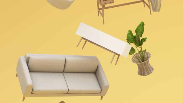 Fliegende Möbel, © Shutterstock