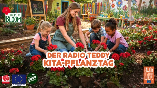 Der Radio TEDDY-Kita-Pflanztag Der Radio TEDDY-Kita-Pflanztag