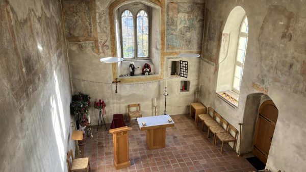 Historische Fresken in Dorfkapelle werden restauriert, © Andelfinger Zeitung