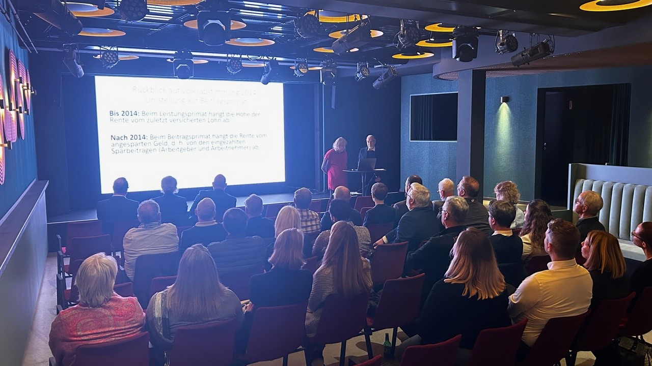 VU sagt Ja zur Pensionskasse, © VU