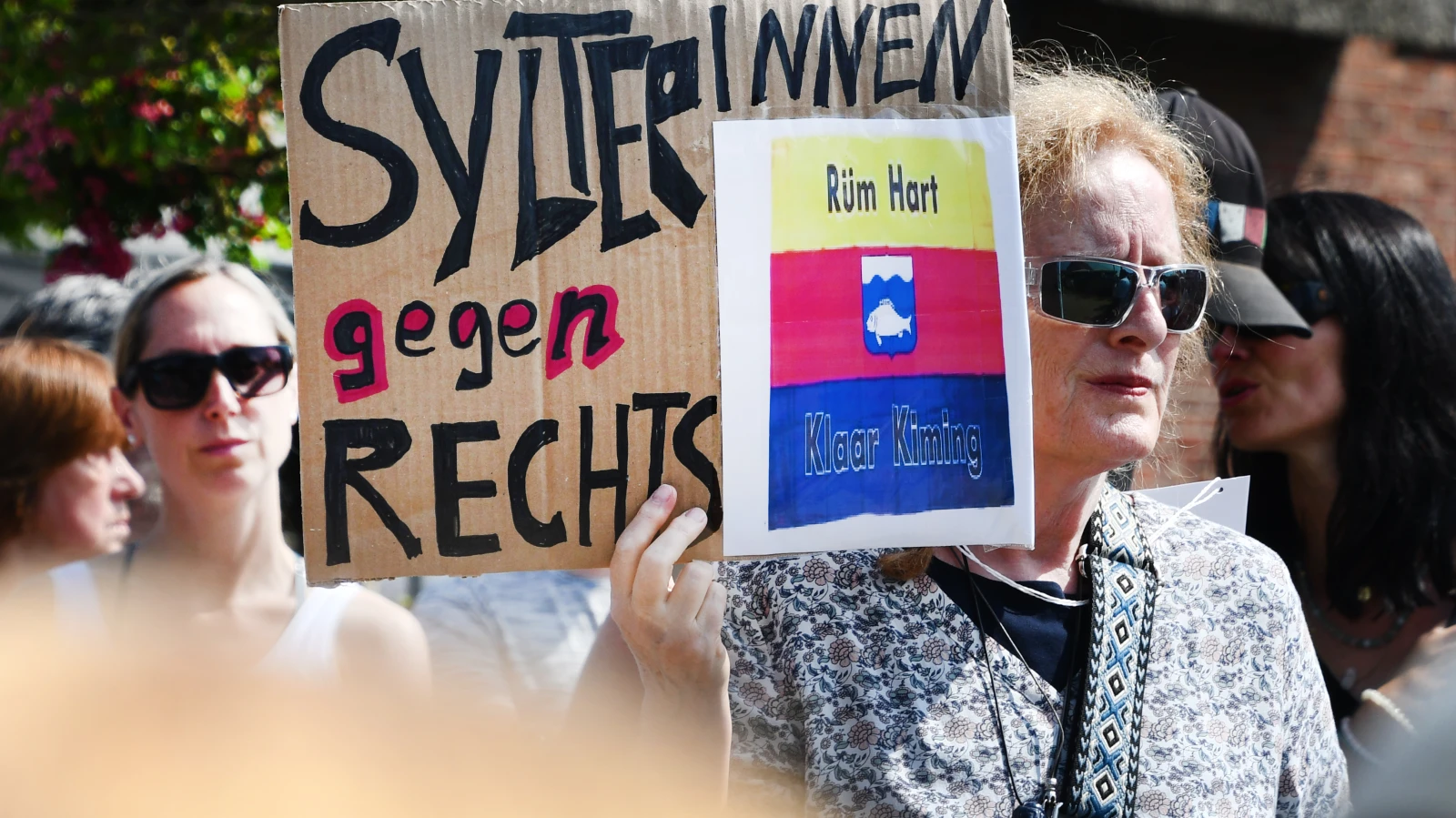 Zenginlerin adası Sylt'te Neo Nazi sloganları!, © dpa Zenginlerin adası Sylt'te Neo Nazi sloganları!, © dpa