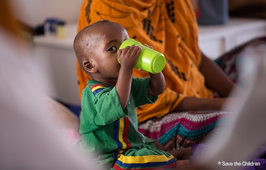 Hilfe Ostafrika Solidarität Schweiz Glückskette, © Safe the Children/Glückskette