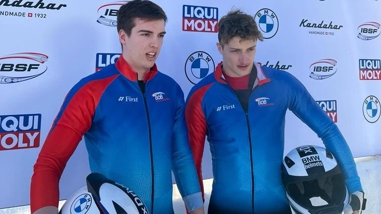 Liechtensteiner Zweierbob im Weltcup auf Rang 20, © Bobverband Liechtensteiner Zweierbob im Weltcup auf Rang 20, © Bobverband