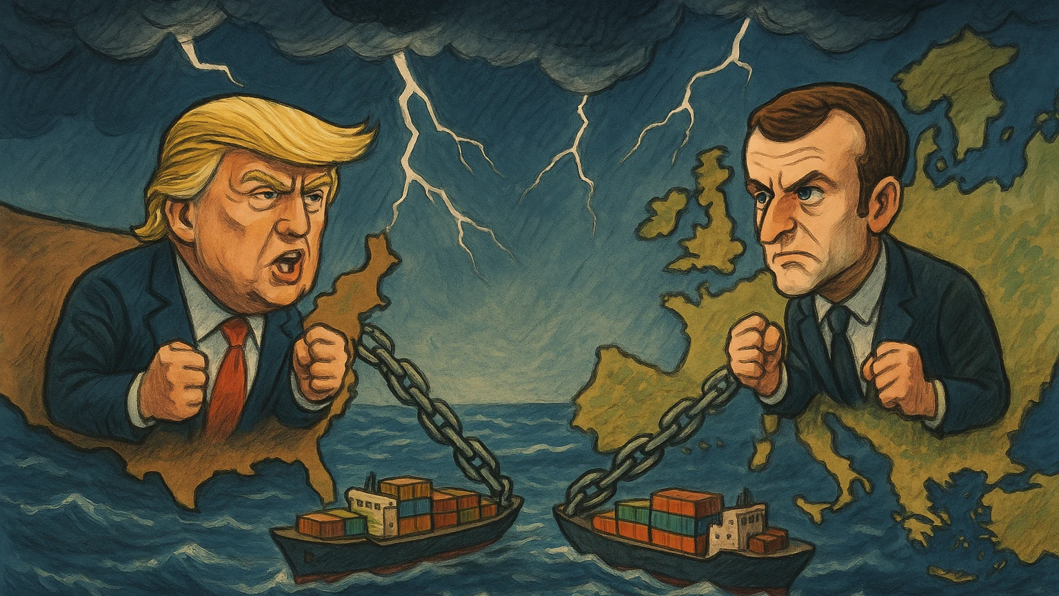 ABD ile AB arasında ipler geriliyor, © mesuth ABD ile AB arasında ipler geriliyor, © mesuth