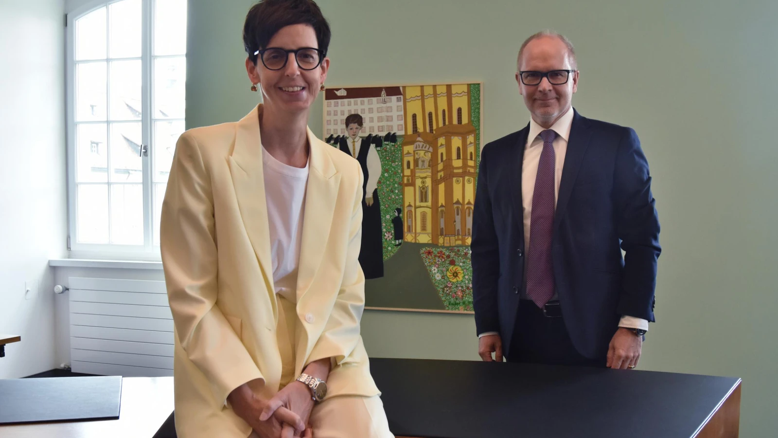 Susanne Hartmann übernimmt Regierungspräsidium, © Kanton St. Gallen Susanne Hartmann übernimmt Regierungspräsidium, © Kanton St. Gallen